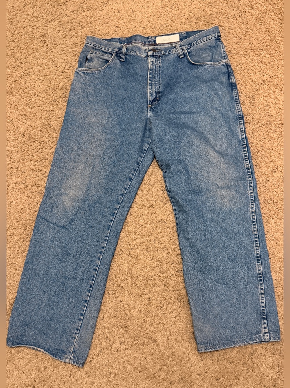 Bulwark Excel FR Jeans Mens 38x37U 30 Blue light Denim Cotton Flame Resistant